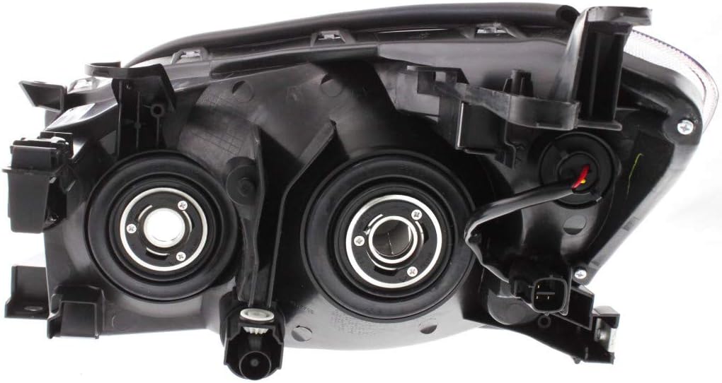 Passenger Side Black Bezel Headlight Assembly C91757