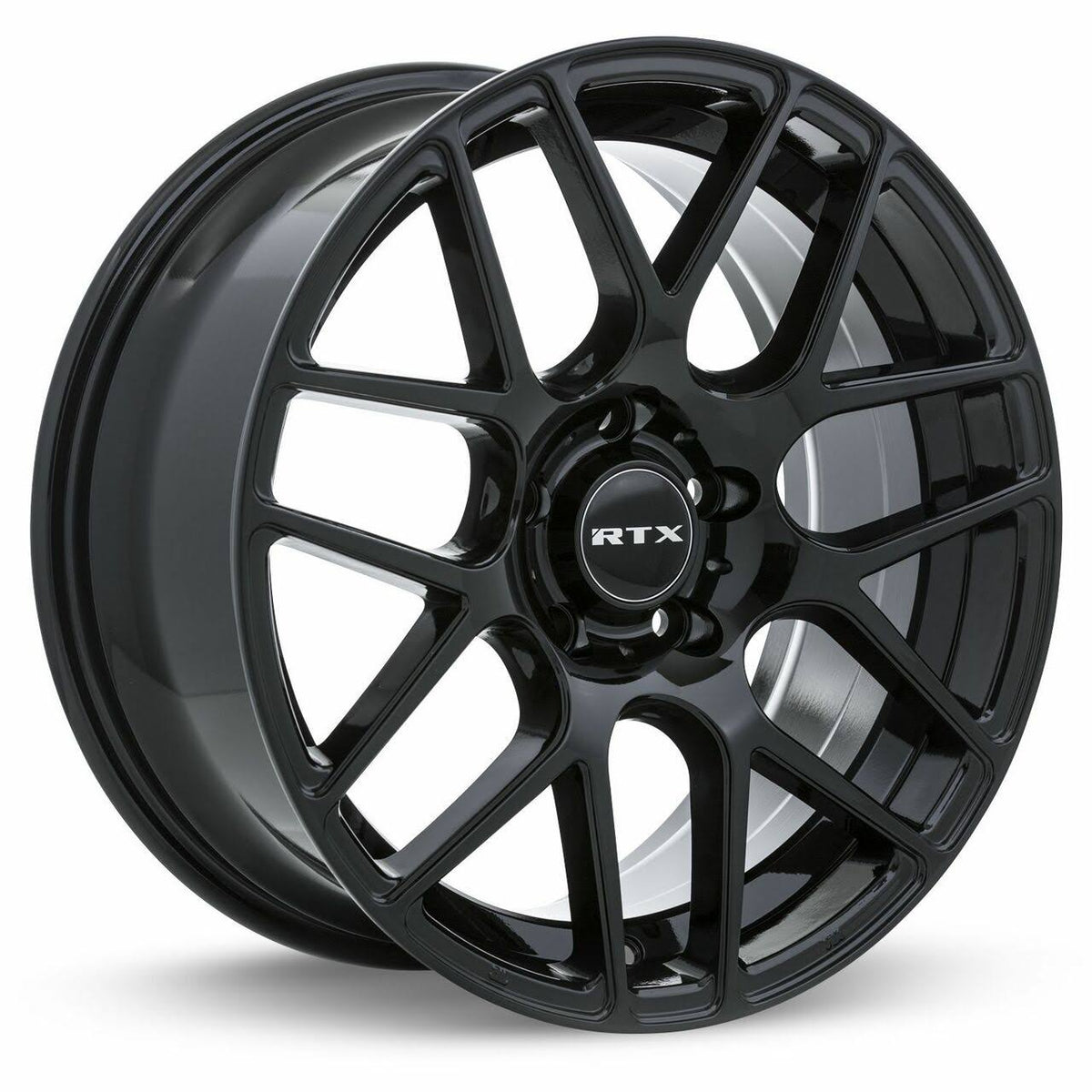 Black 18x8 Wheel H161