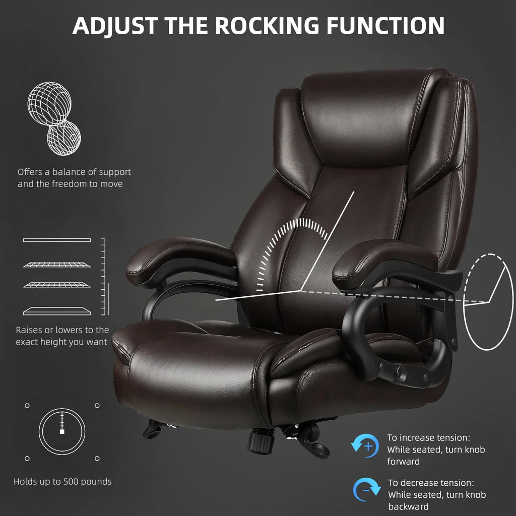 Heavy Duty Big and Tall Office Chair 500lbs E41047
