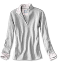 Heather Grey 1/4 Zip Pullover F782