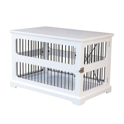 White Pet Crate J197503