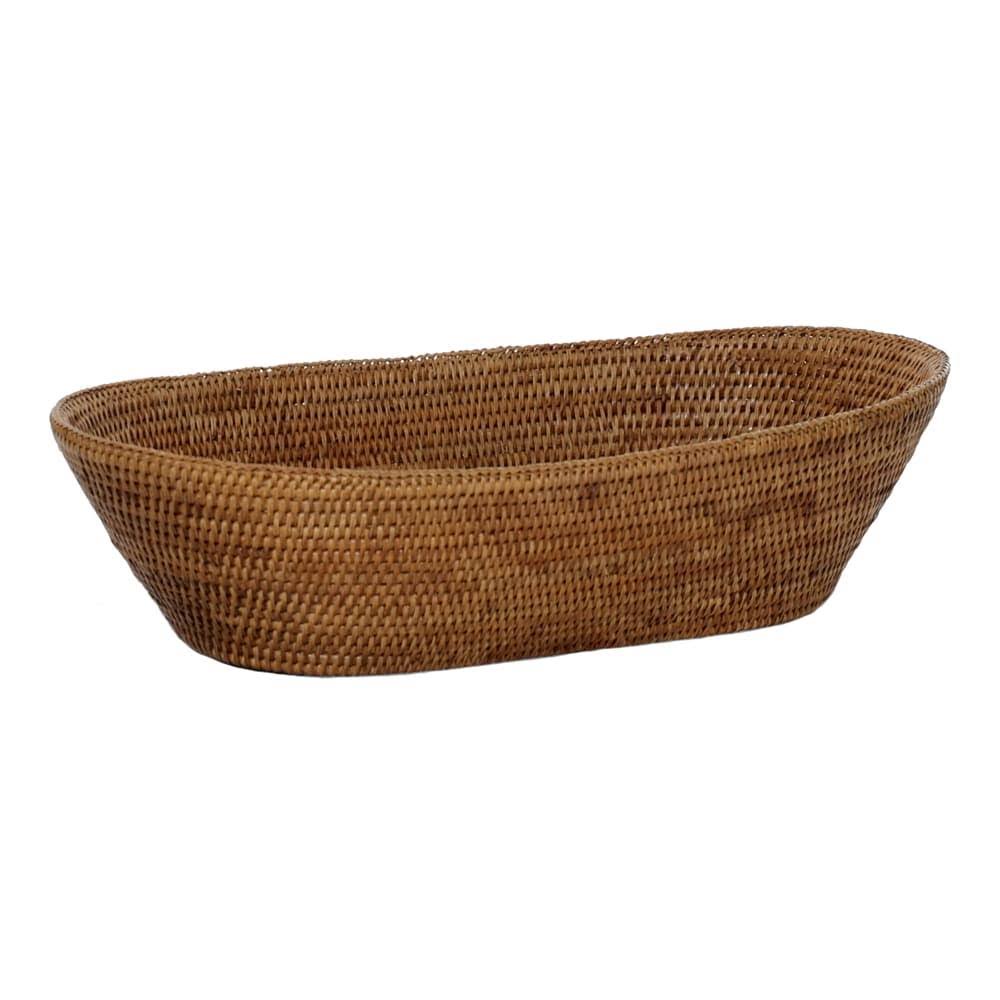 Rattan Basket 21" x 10" x 5" L595