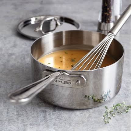 Stainless Steel Saucepan with Lid, 4 qt E91621