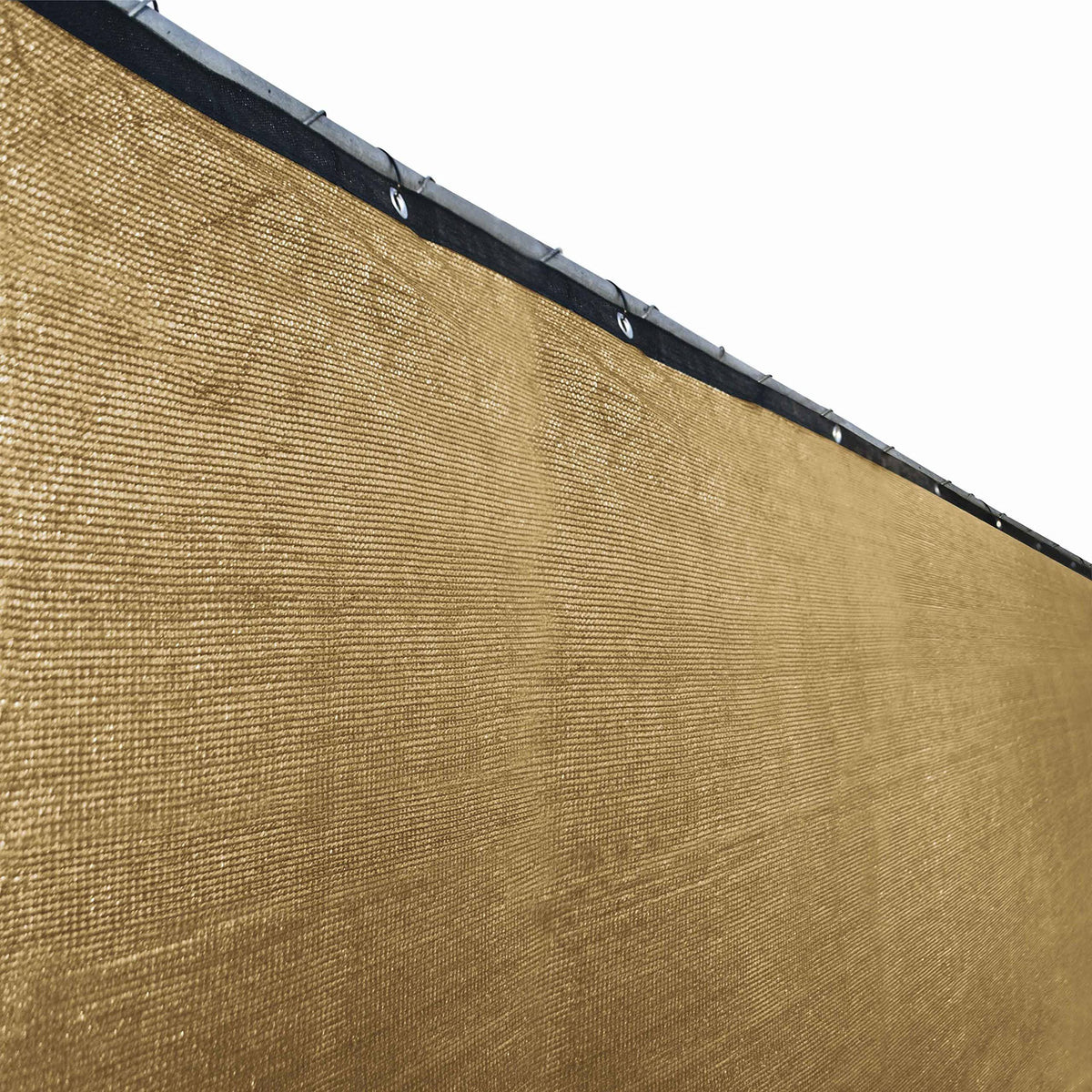 8 x 50 ft. Beige Privacy Screen Fencing Q10136