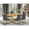 7 Piece Wood Dining Set T627636