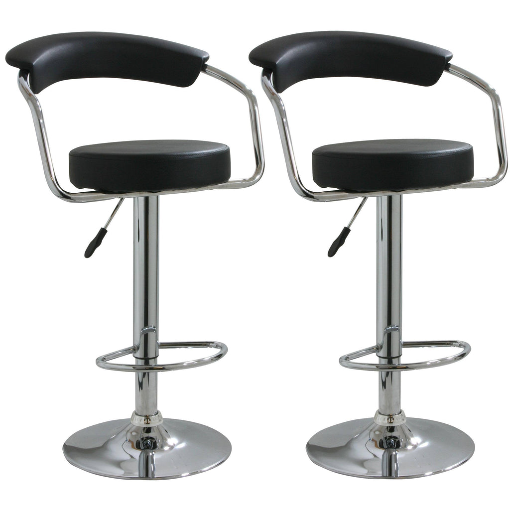 2 Piece Adjustable Height Bar Stool Set P659857