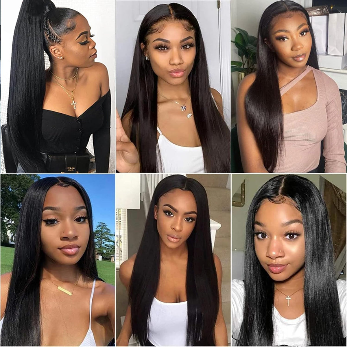 13x4x1 T Part Straight Transparent Lace Frontal Wig Human Hair 180% Density Pre Plucked with Baby Hair Natural Color 26inch O277
