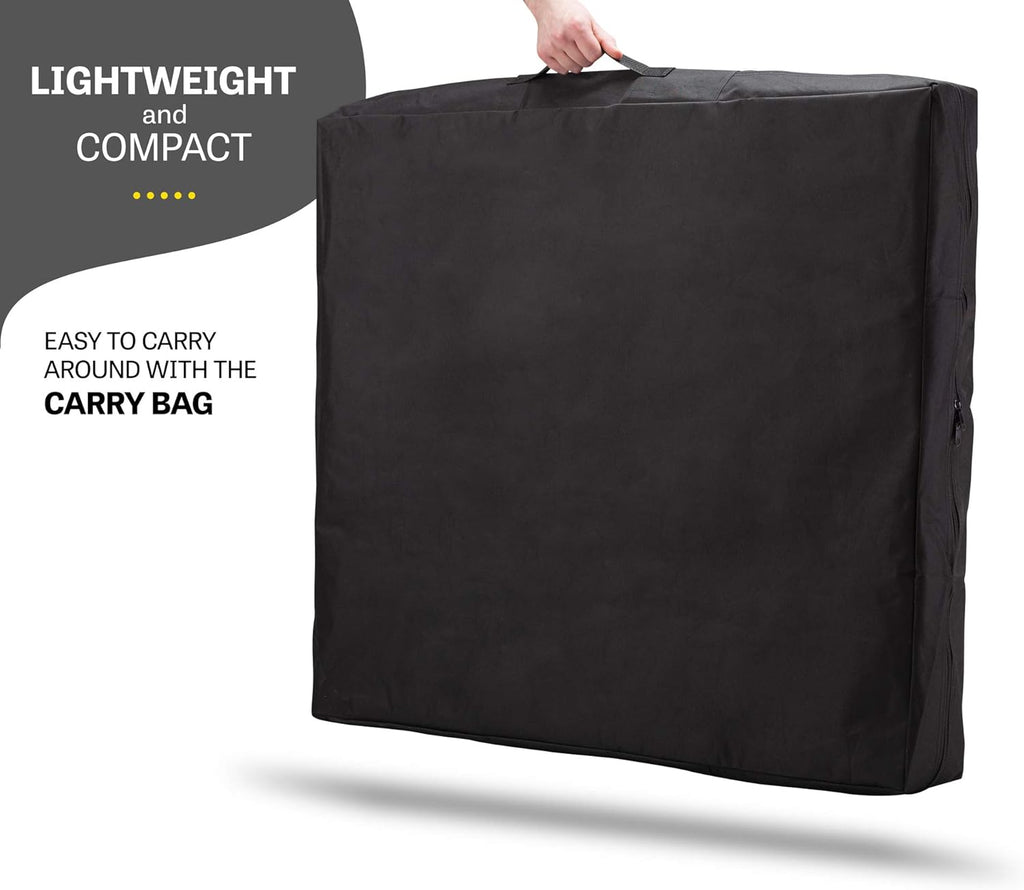 Folding Bed with Memory Foam Mattress and Carrying Bag O614