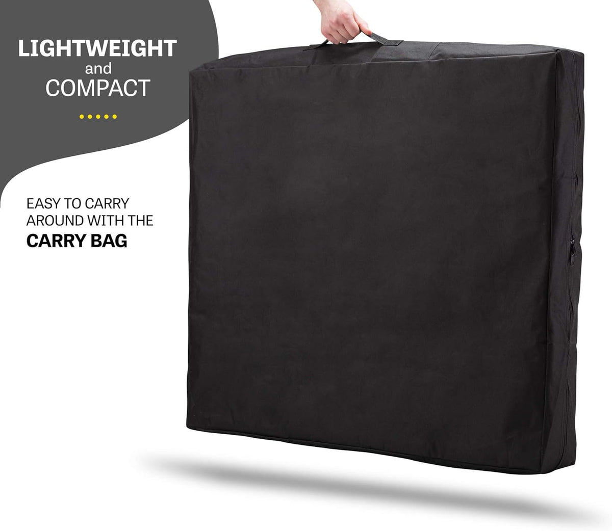 Folding Bed with Memory Foam Mattress and Carrying Bag O614