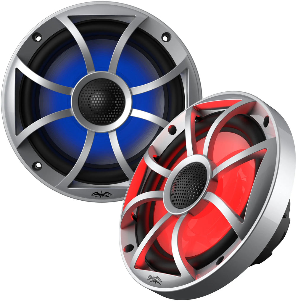 Marine Stereo with 1 Pair of 6.5" Marine Speakers with RGB Lighting J480169