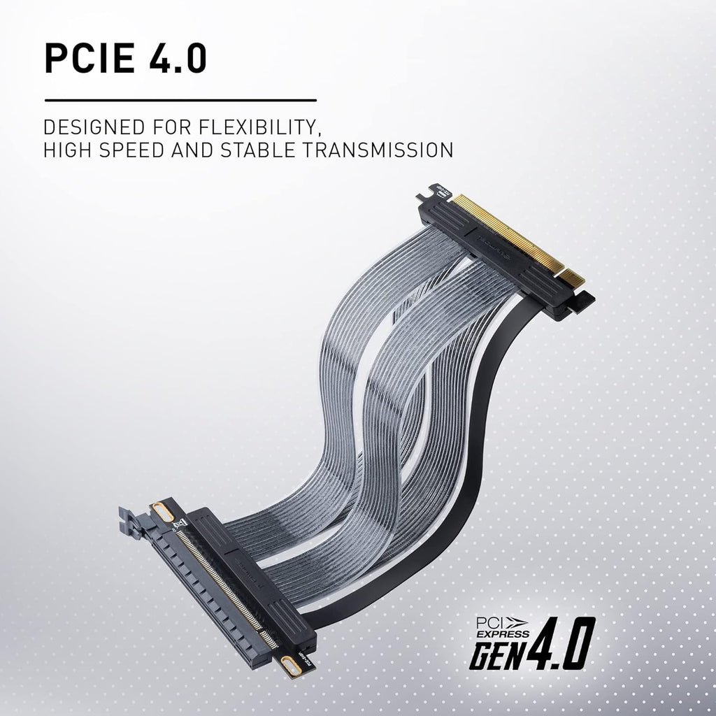 PCIE 4.0 Right Angle Riser Extension Cable I6376
