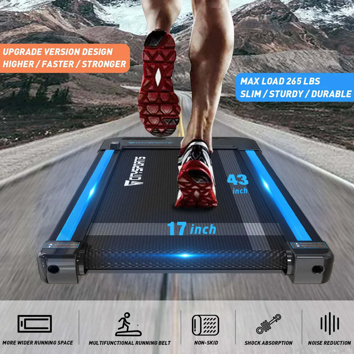 Treadmill with Audio Speakers L790654