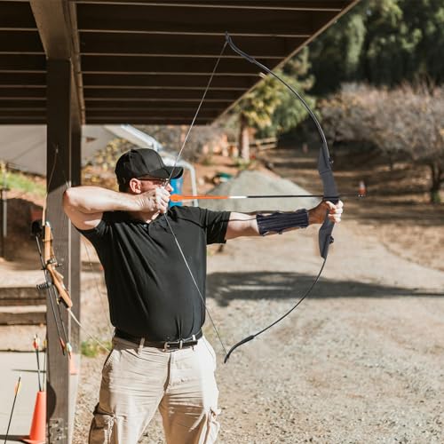 53" Takedown Ambidextrous Recurve Bow 20LBS 30LBS 40LBS Archery Set C67727
