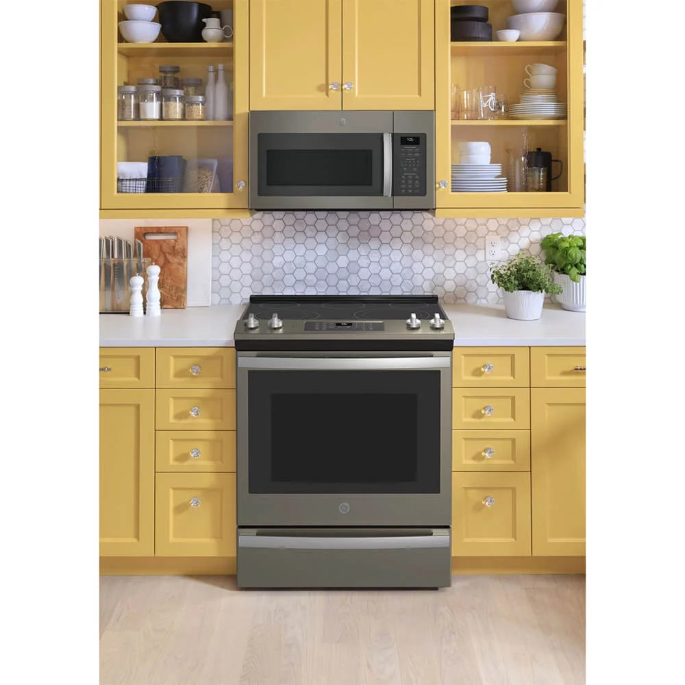 White Slide In Electric Range H694103
