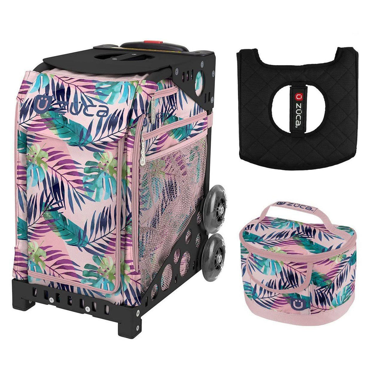 Pink Sport Bag with Lunchbox and Seat Cover Z811888