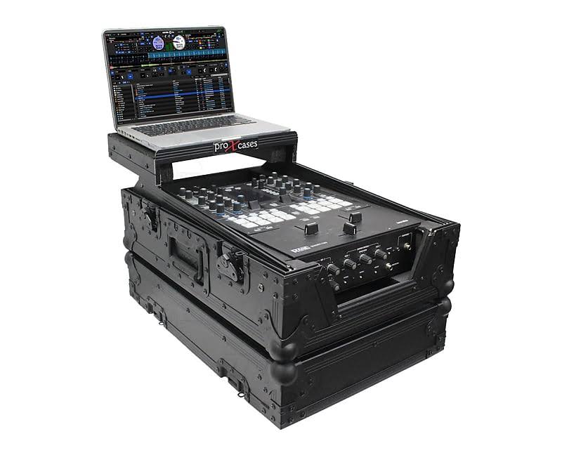 11" DJ Mixer Case with Laptop Shelf K57456