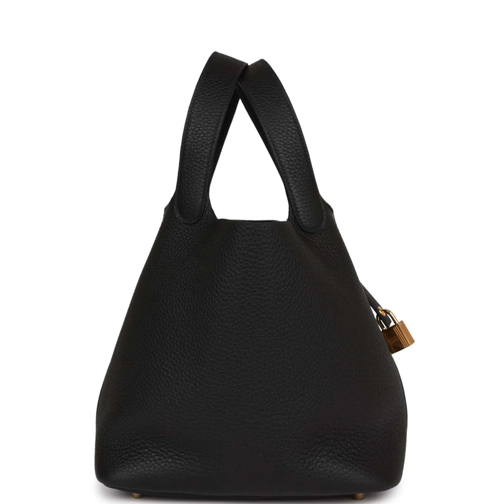 Black Clemence Leather Handbag G699