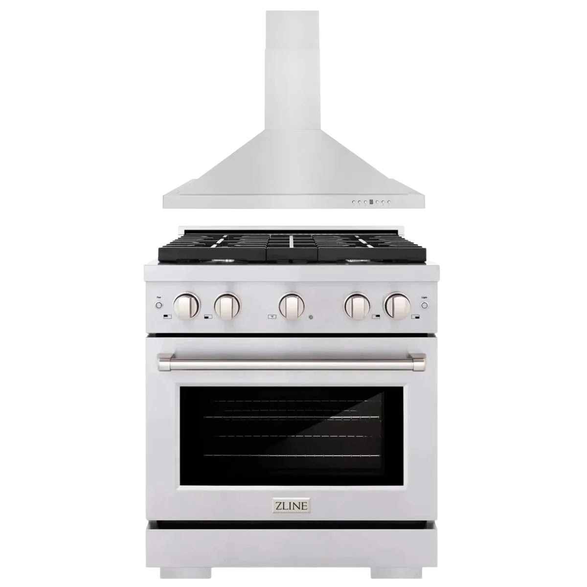 30 in. Gas Range and Range Hood E311