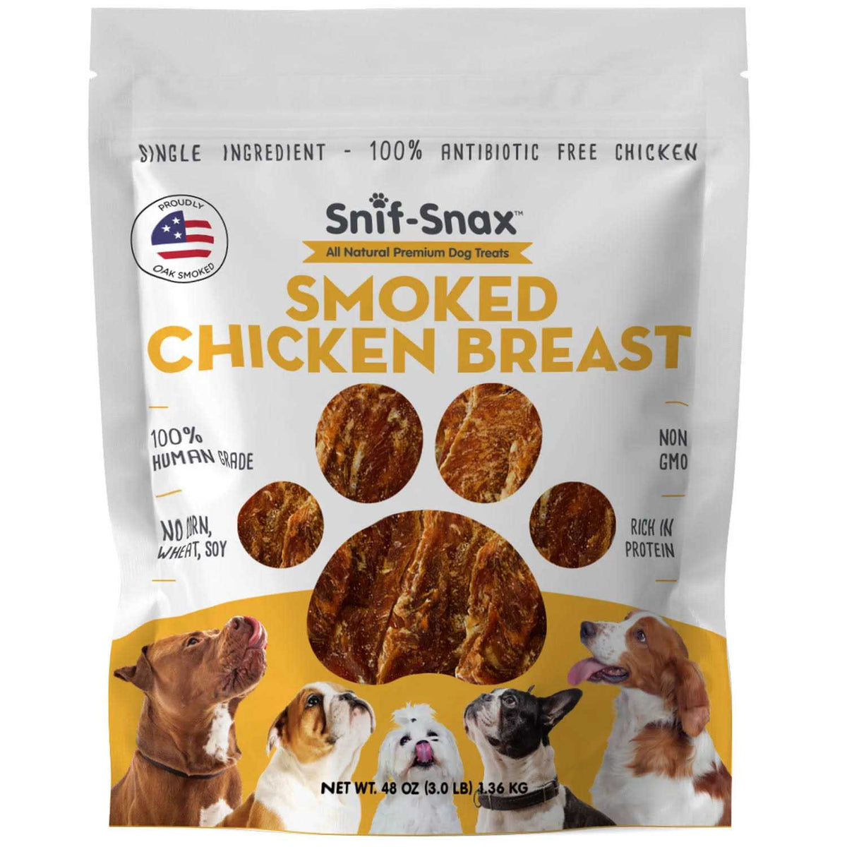 Smoked Chicken Breast Dog Treats Y289