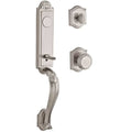 Full Dummy Handleset with Traditional Knob in Satin Nickel J2634