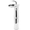 Chrome Single-Hole Single-Handle Bathroom Faucet O106