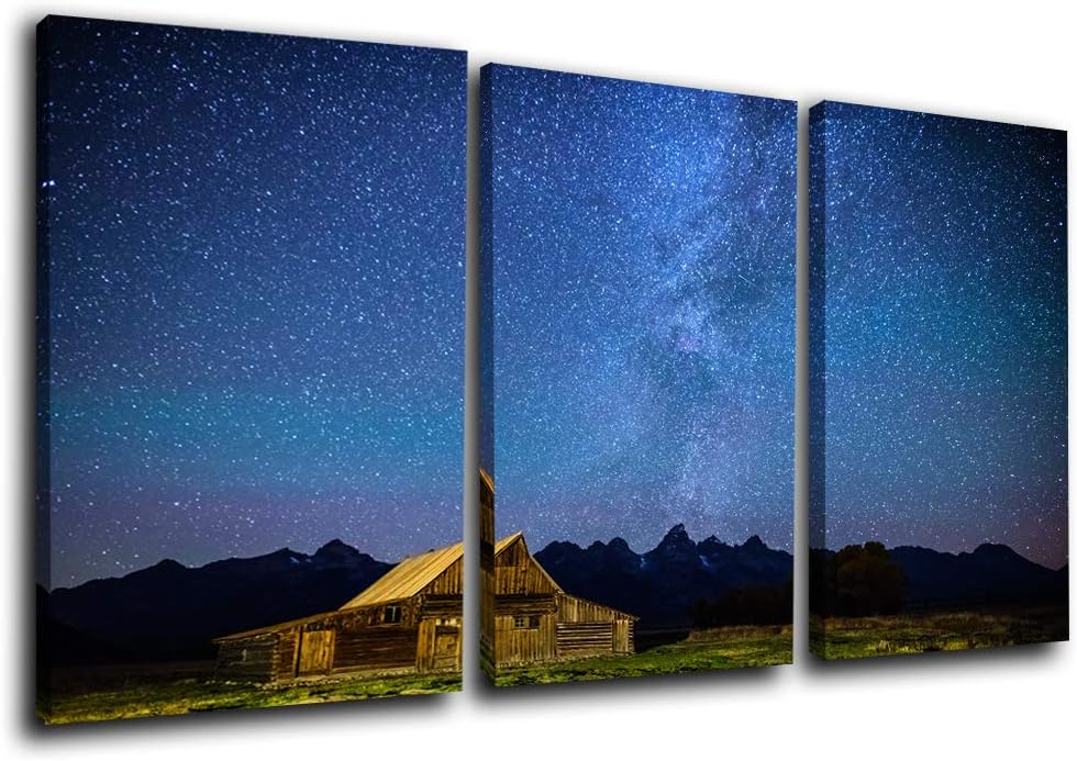 Framed Canvas Landscape Artwork Pack of 2 F561