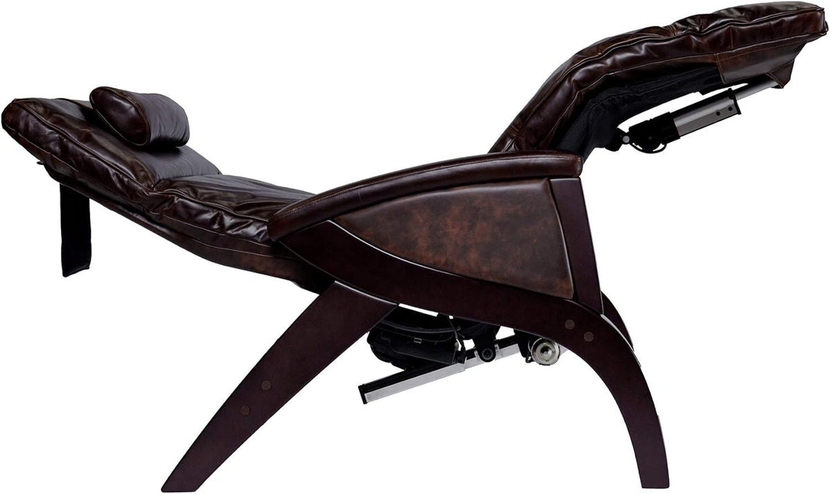 Coffee Leather Zero Gravity Recliner O160