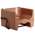 Brown Dual Height Plastic Booster Seat with Strap R33425