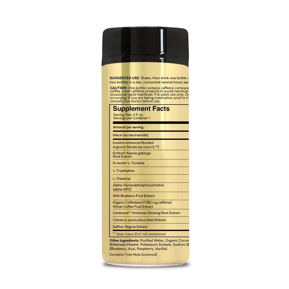 Nootropic Energy Shot 6 Bottle(s) O803