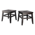 2-Pc Wood Stool Set H32376