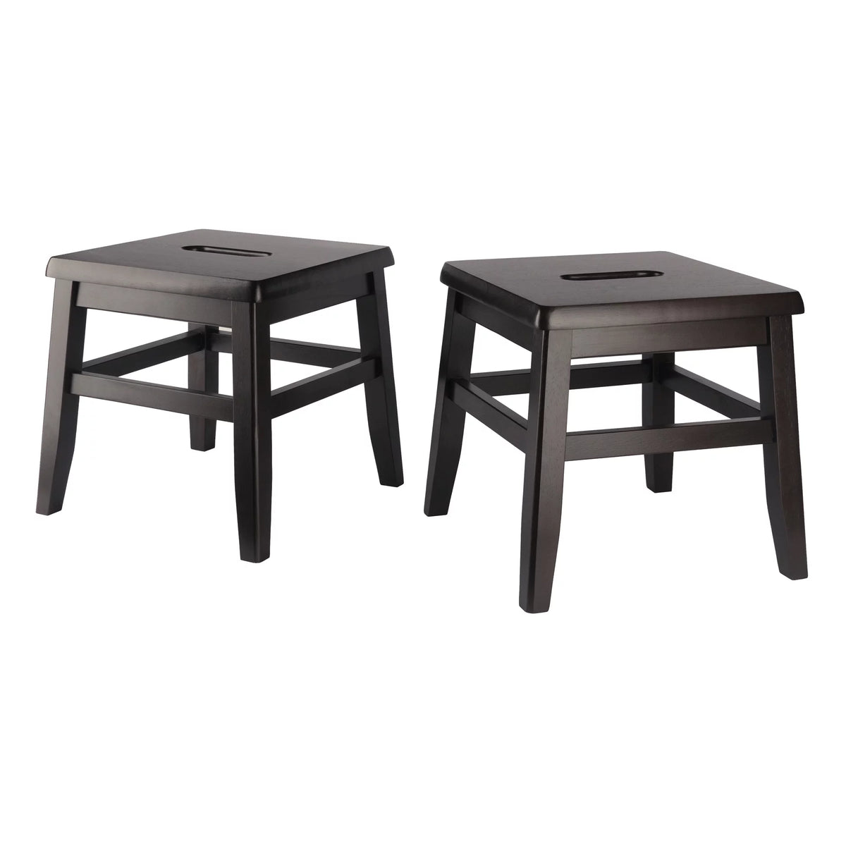 2-Pc Wood Stool Set H32376
