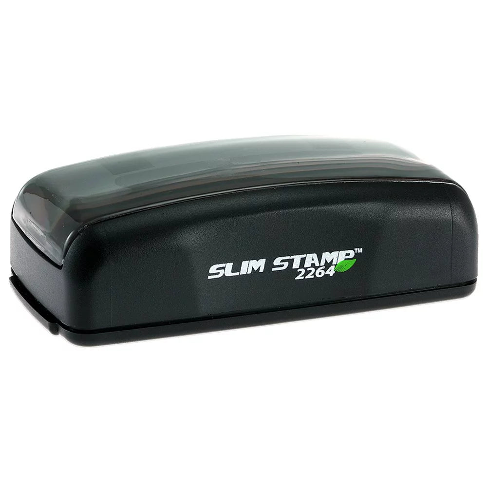 Pre-Inked Stamp with Blue Ink G688132