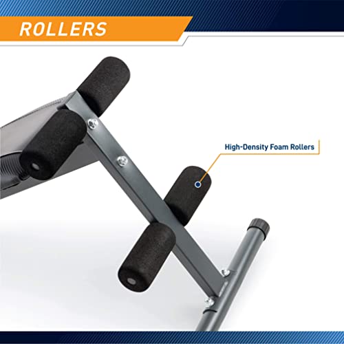 Black Exercise Utility Bench W3066
