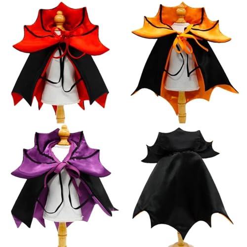 5-Piece Halloween Pet Vampire Cloak Cosplay Outfit W3077