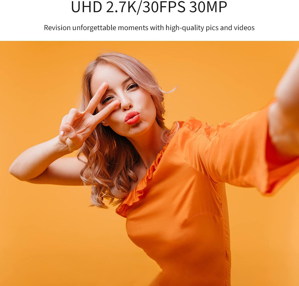 2.7K 30FPS Digital Video Camera Camcorder with IR Night Vision 270 Degree Rotation Screen Y88959
