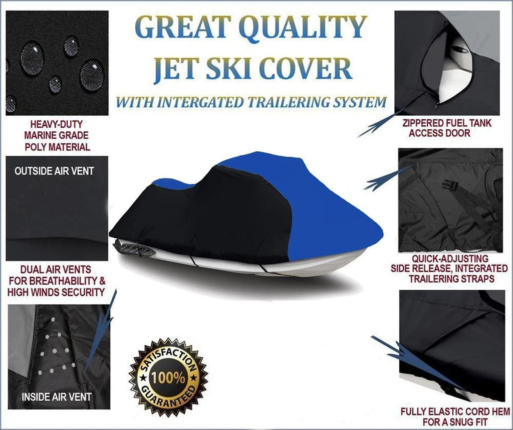 Heavy-Duty Jet Ski Cover for Polaris SL 750 1992-1995 U4286