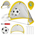 Pop Up Soccer Goals Set of 2 with Ball, Carry Case and Training Cones C849