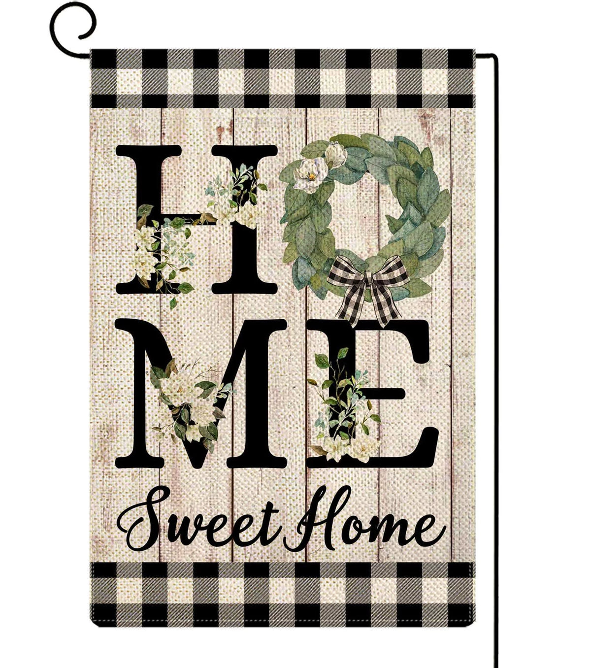 Magnolia Burlap Garden Flag X881