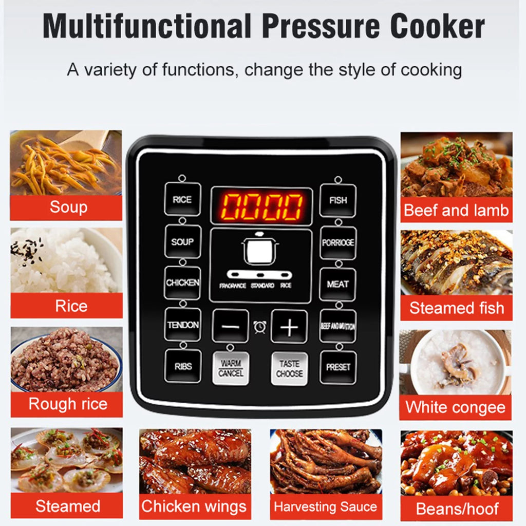 5L Electric Pressure Cooker D3862