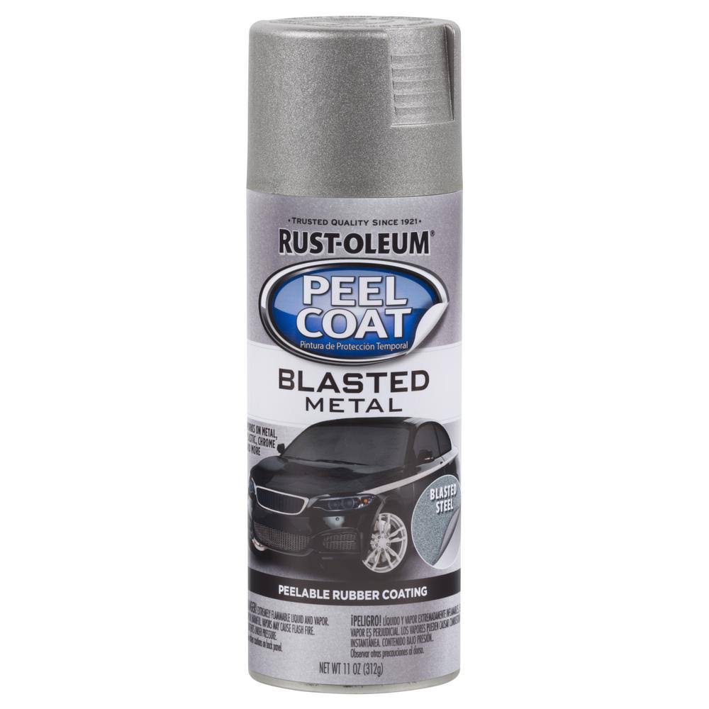 11 oz Silver Peelable Rubber Coating Spray Paint (6-Pack) E846