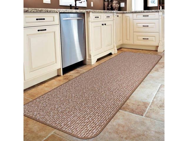 Skid-Resistant Carpet Runner - Praline Brown - 12 ft. x 48 in. M428