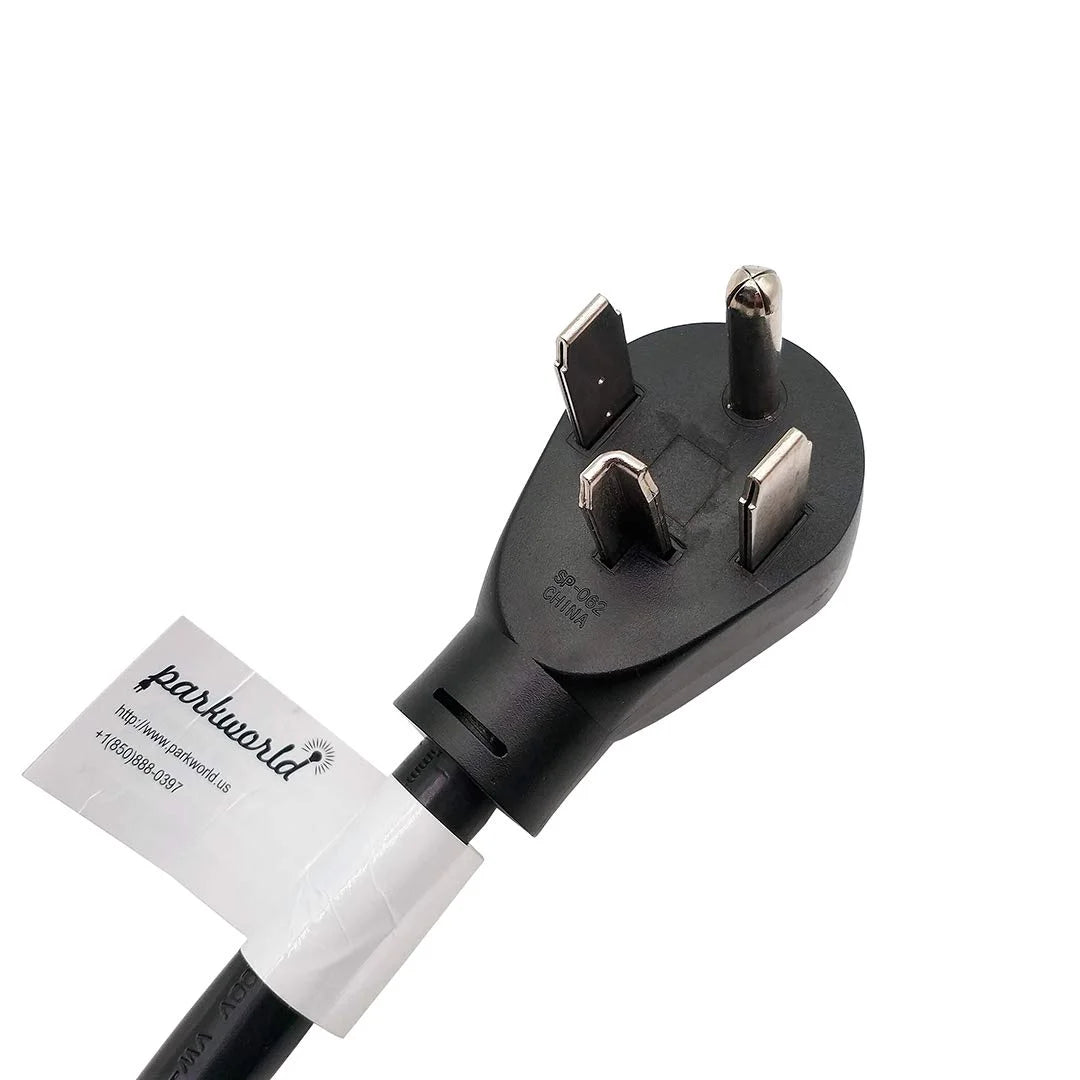 AC Adapter Cord NEMA Dryer 14-30P to TT-30R RV 30A 125V 1.5FT W7005
