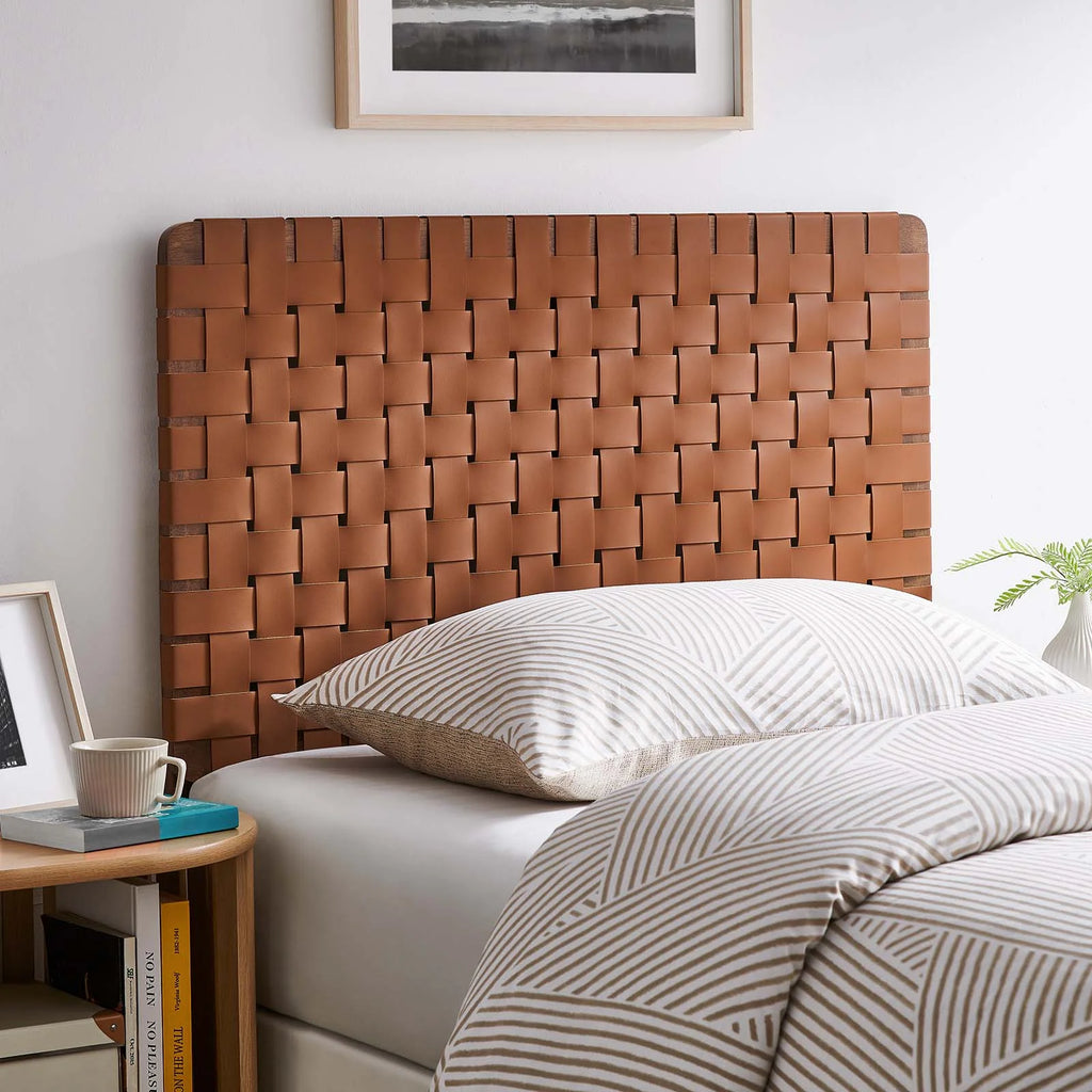 Twin Vegan Leather Headboard R3294