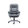 Gray Bonded Leather Manager Chair Z609059