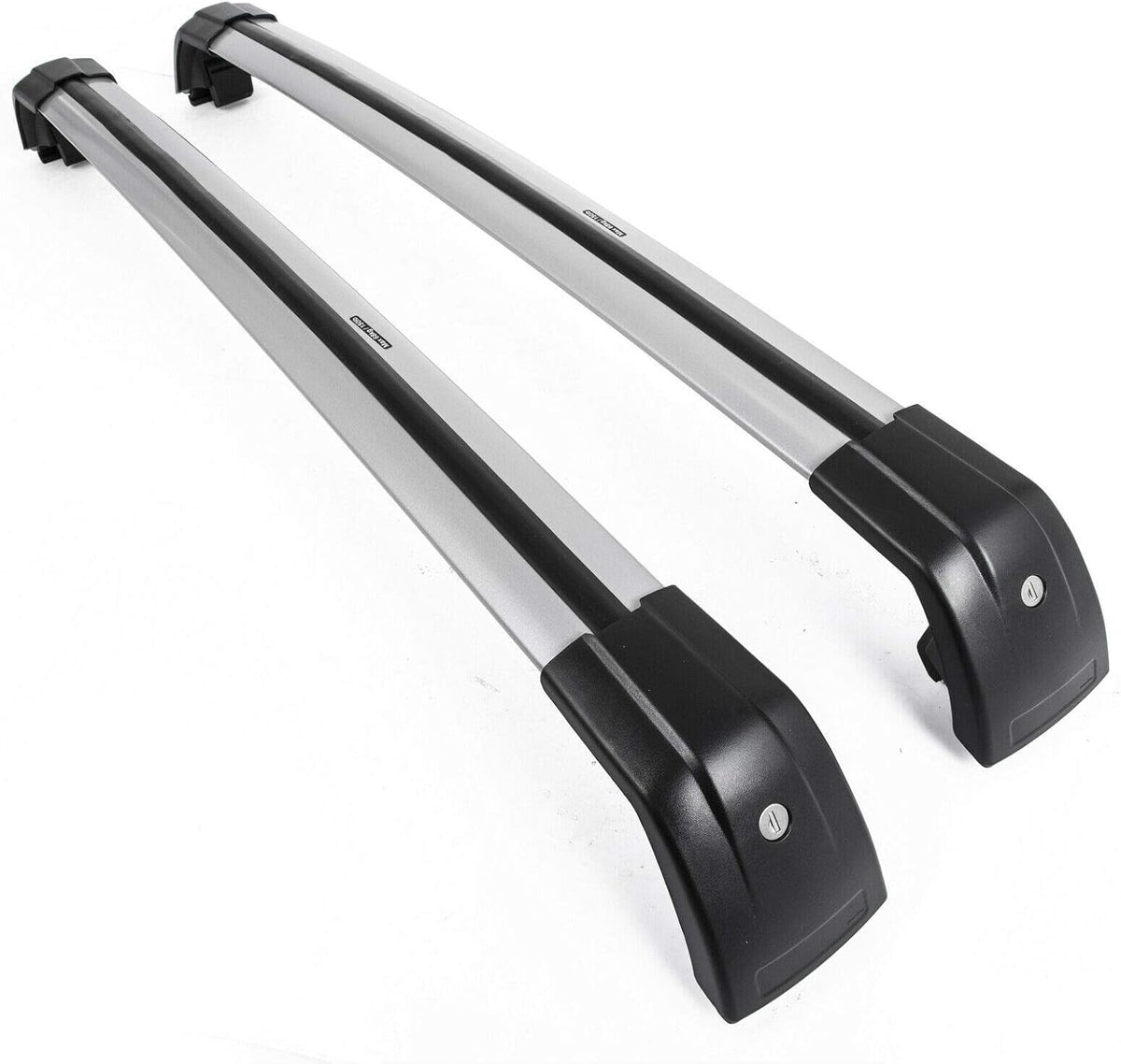 Lockable Cross Bars Carrier & Ski Snowboard Racks Kit Y7613