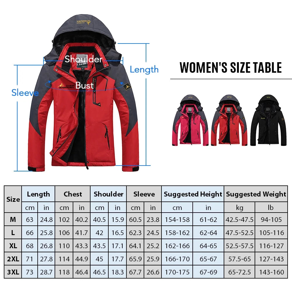 Waterproof Shell Ski Jacket S17729