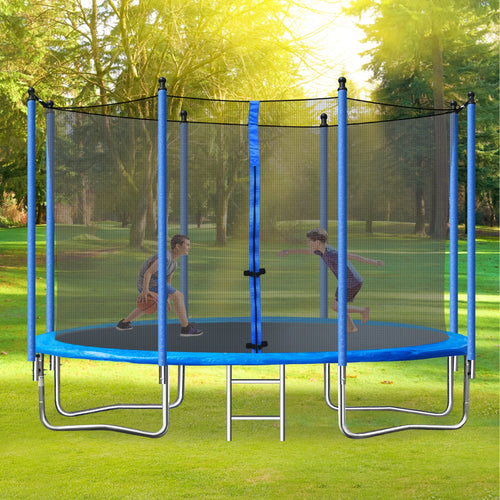 10FT Steel Tube Trampoline with Ladder Z841