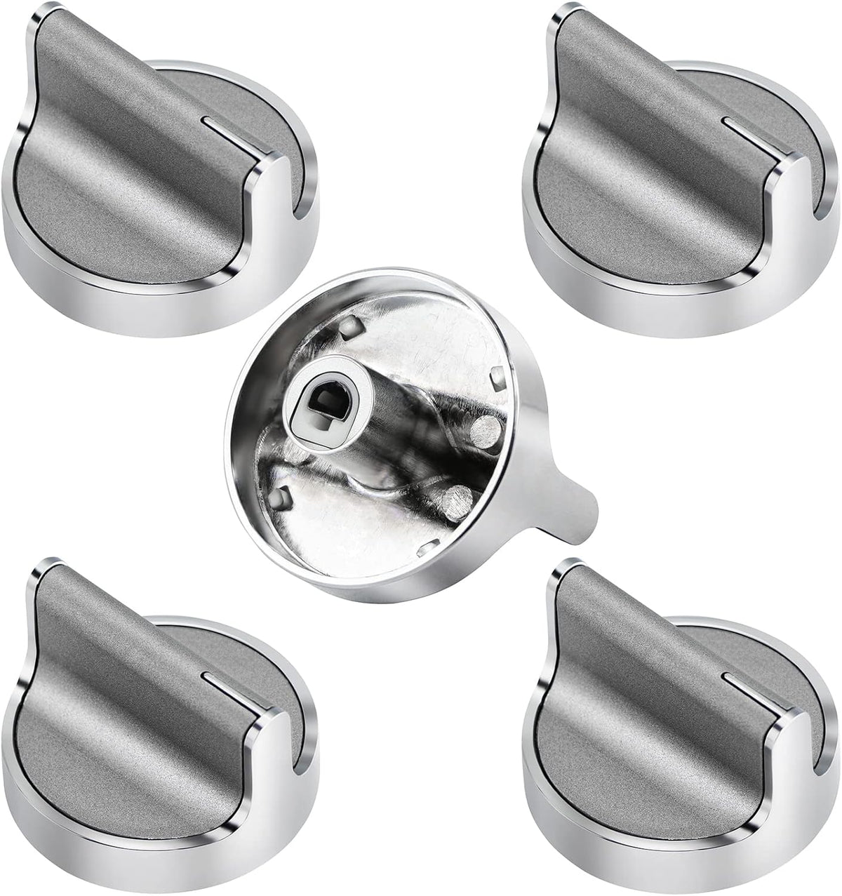 5 Pack Gas Stove Range Knobs A65417