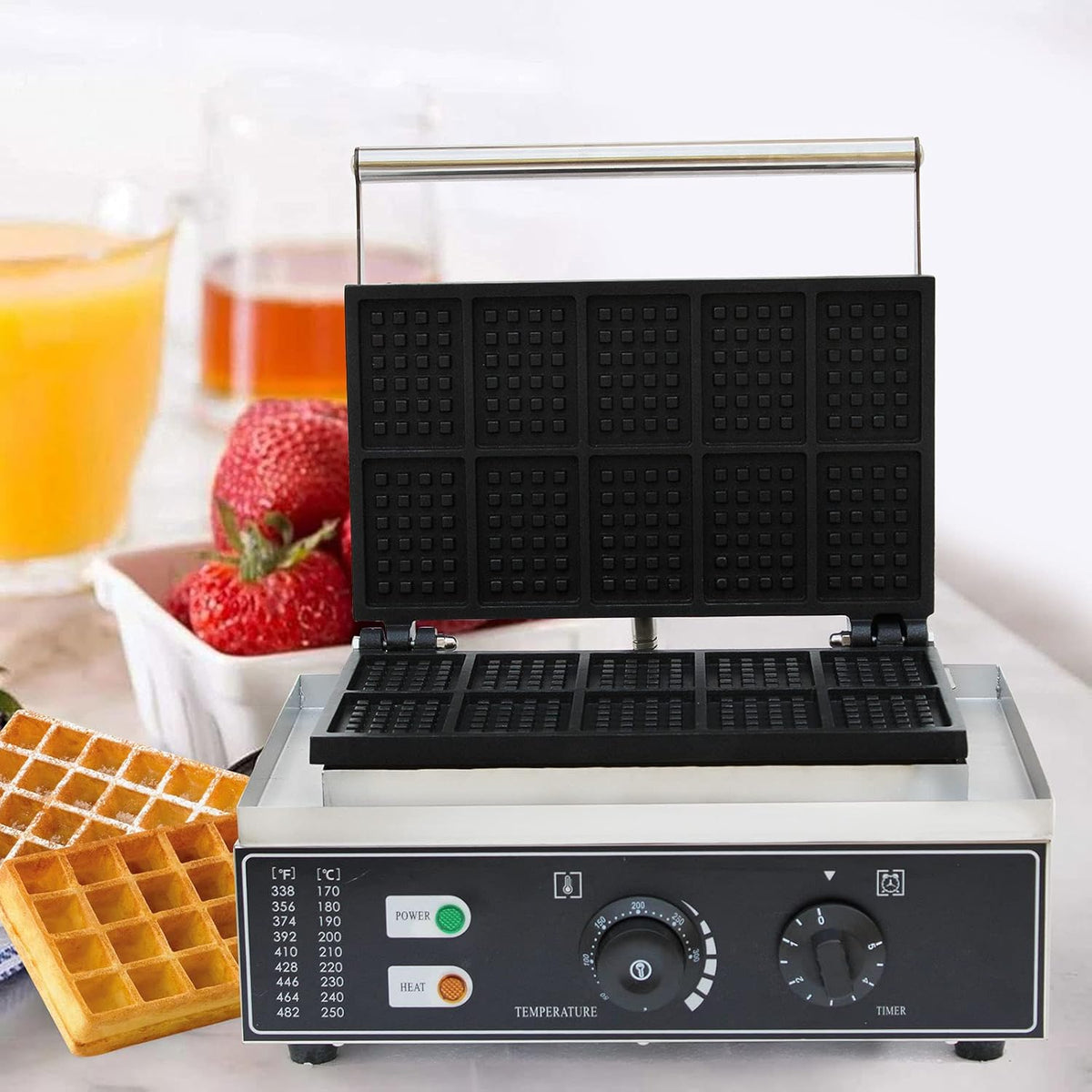 110V Mini Nonstick Electric Waffle Maker P97567