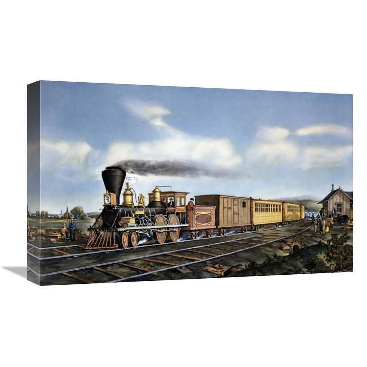 American Express Train Art Print - 22in. M658